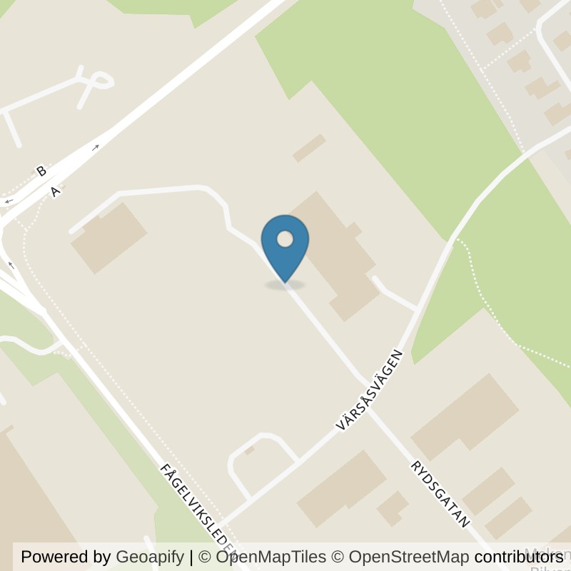 Map: location of STC Tibro Norra Rydsgatan in Tibro