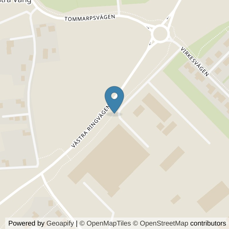 Map: location of STC Trelleborg in Trelleborg