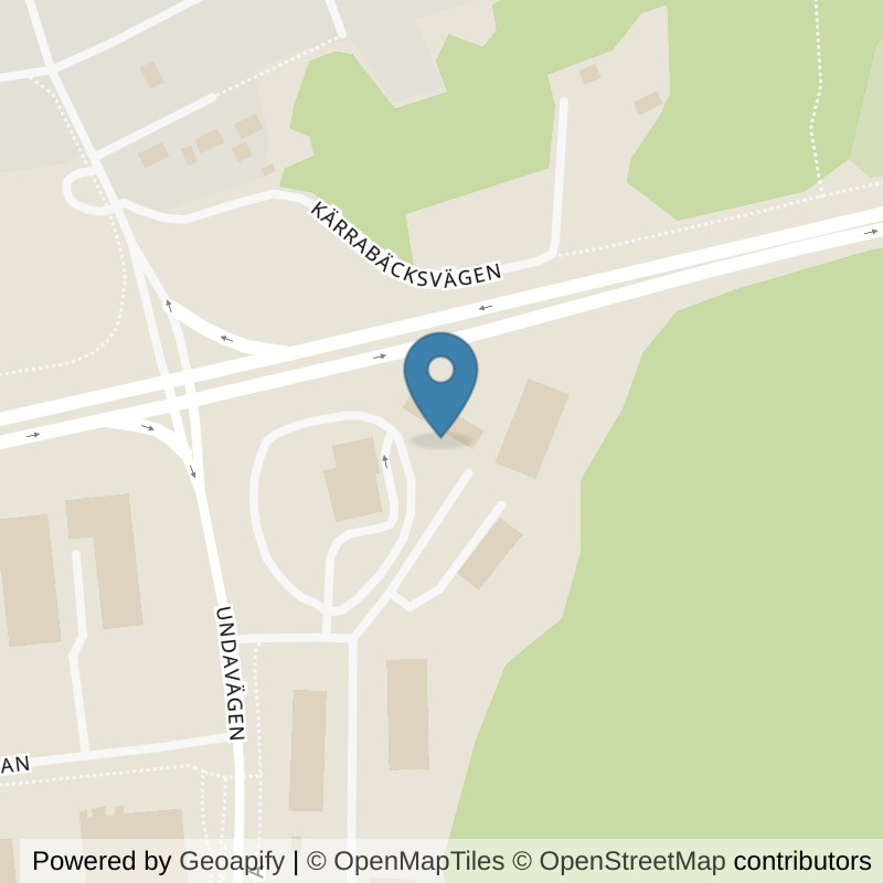 Map: location of STC Herrestad Almåsvägen in Uddevalla