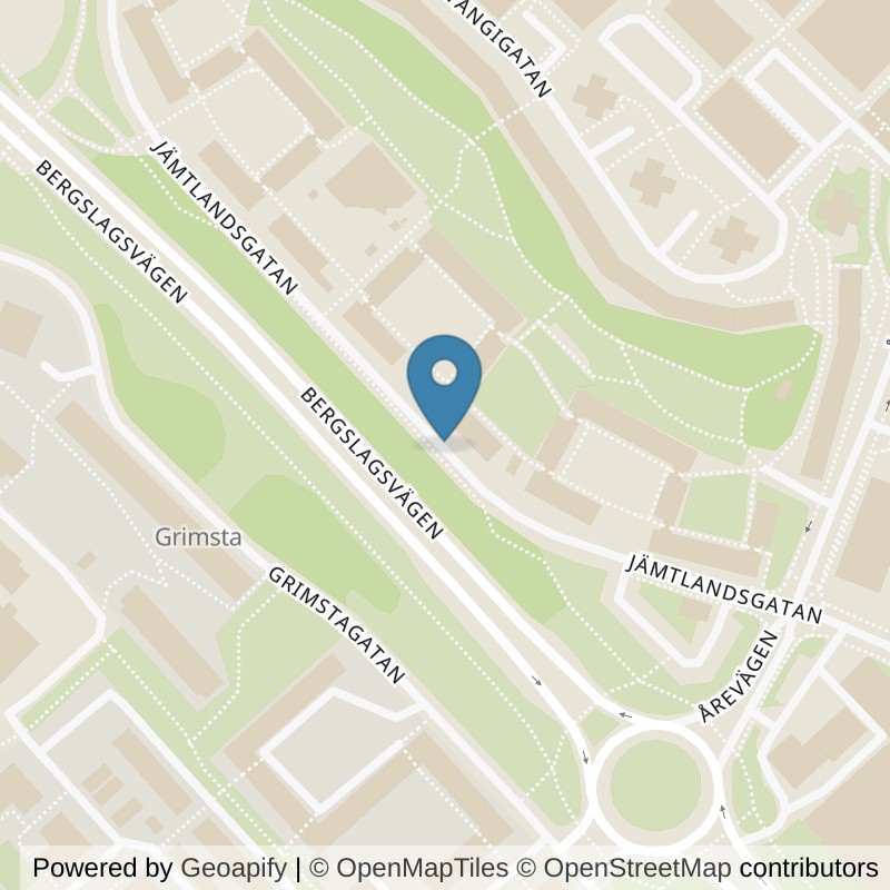 Map: location of STC Vällingby Råcksta in Vällingby
