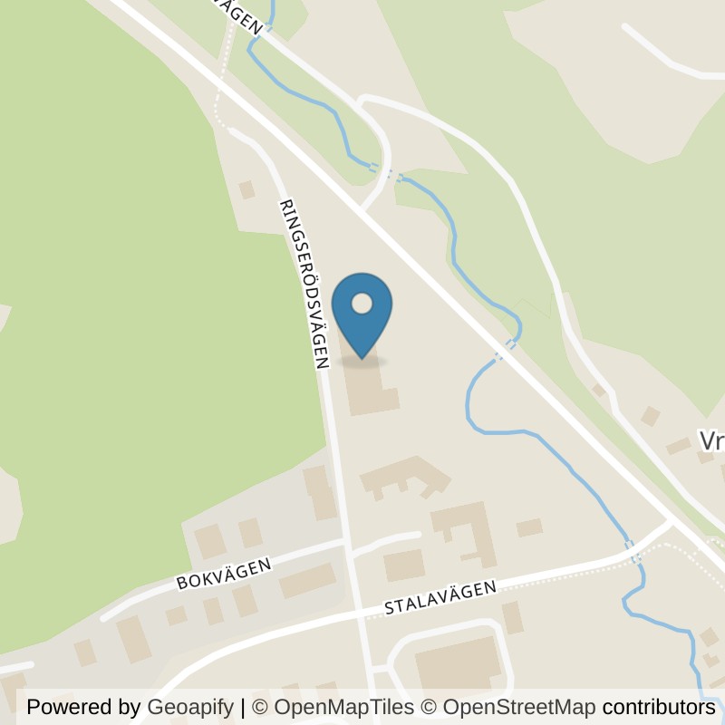 Map: location of STC Varekil in Varekil