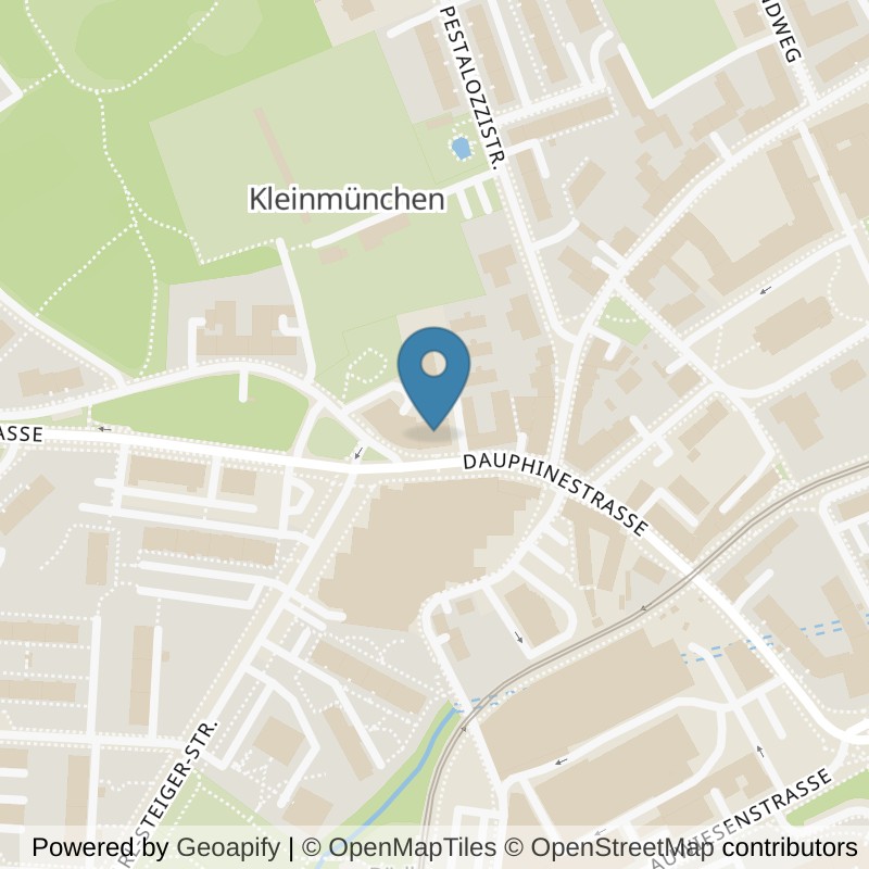 Map: location of Strong-Beats in Linz