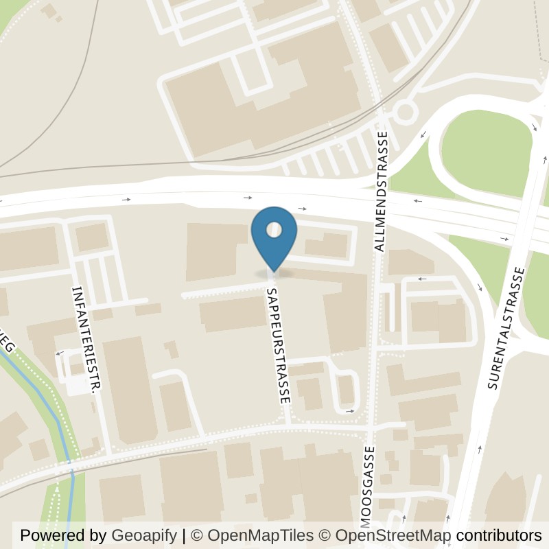 Map: location of Studio 28 AG in Sursee