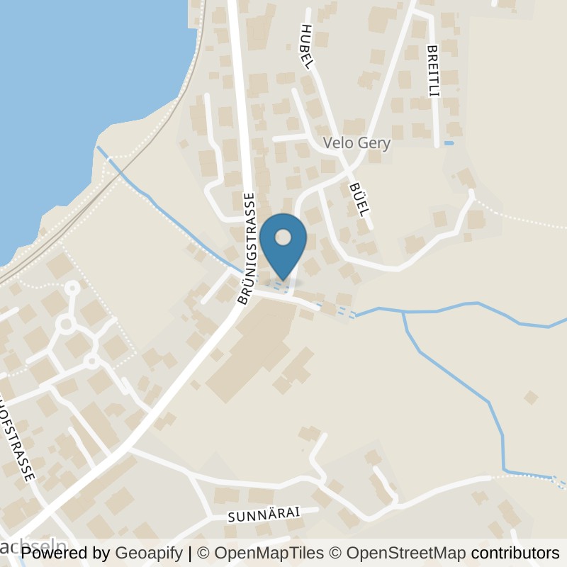 Map: location of Studio SPALIHOF – Raum für Bewegung und Begegnung in Sachseln