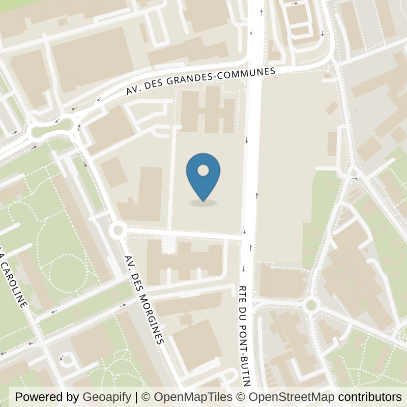 Map: location of Sunset Gym in Lancy