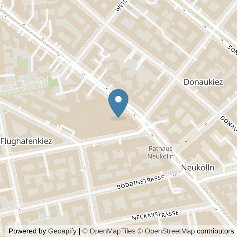Map: location of Superfit Neukölln in Berlin