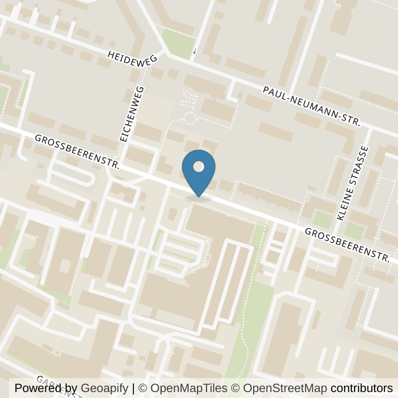Map: location of SuperFit Potsdam in Potsdam
