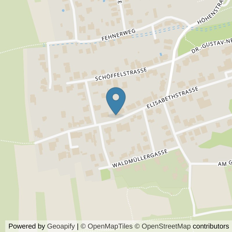 Map: location of Susanne Hoffmann, Sports4health in Perchtoldsdorf