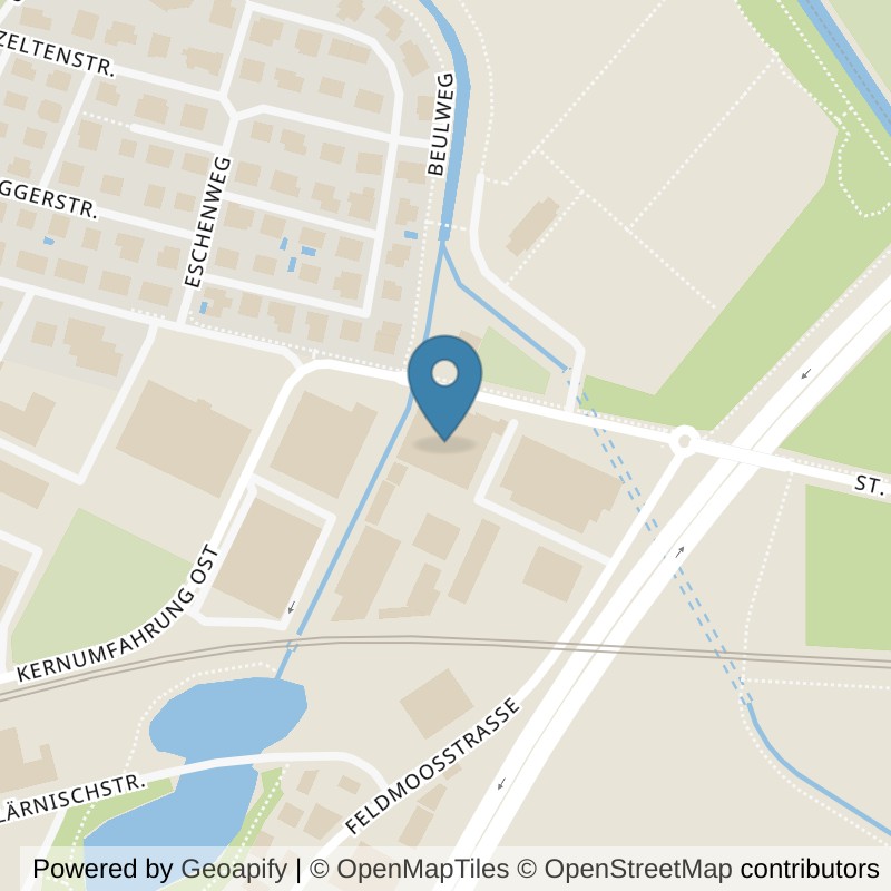 Map: location of TC Training Center Lachen in Lachen
