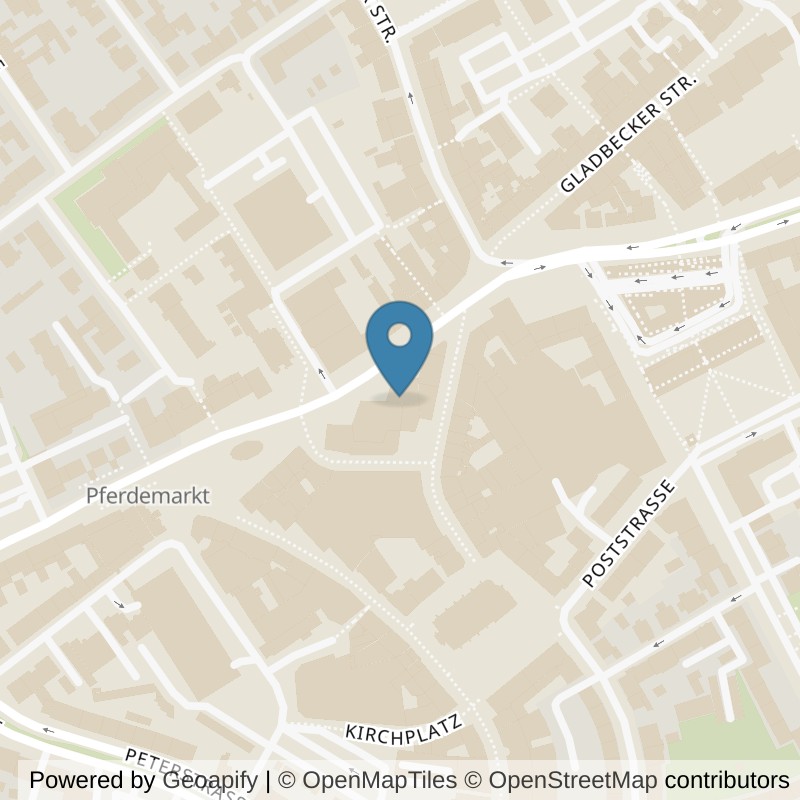 Map: location of terra sports Bottrop in Bottrop