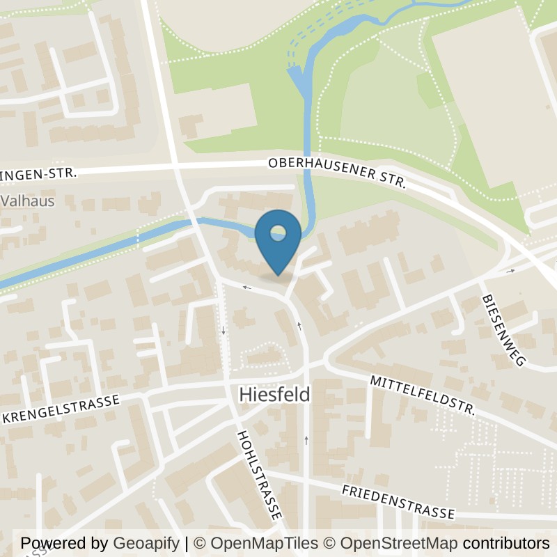 Map: location of terra sports Dinslaken in Dinslaken