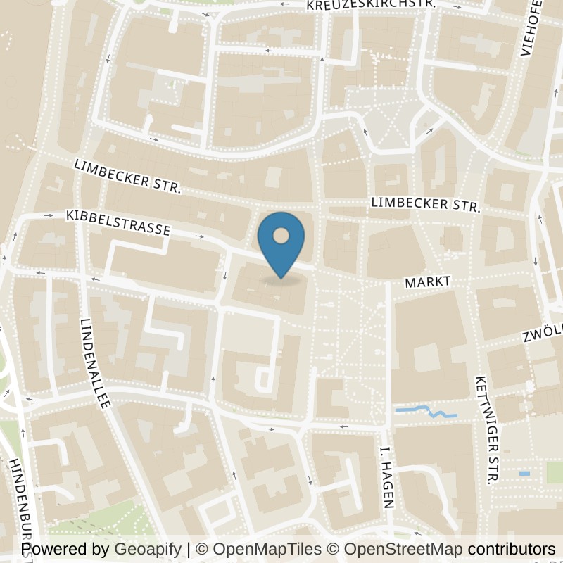 Map: location of terra sports Essen Zentrum in Essen