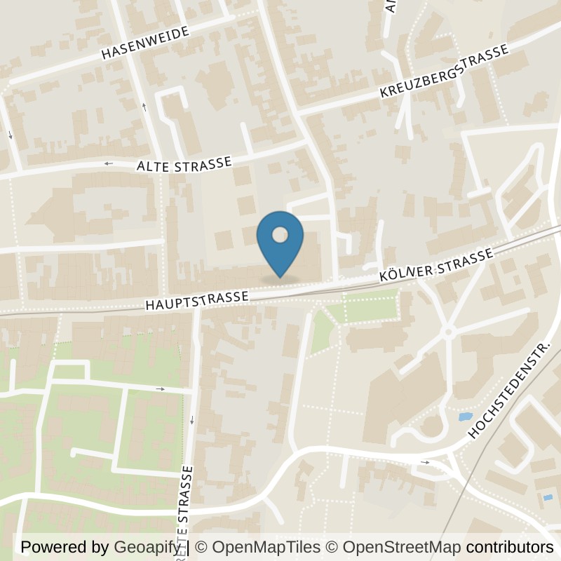 Map: location of terra sports Frechen in Frechen-Lindenthal