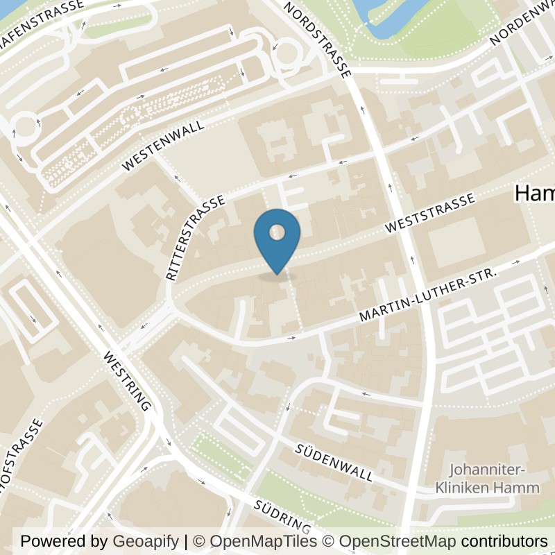 Map: location of terra sports Hamm in Hamm