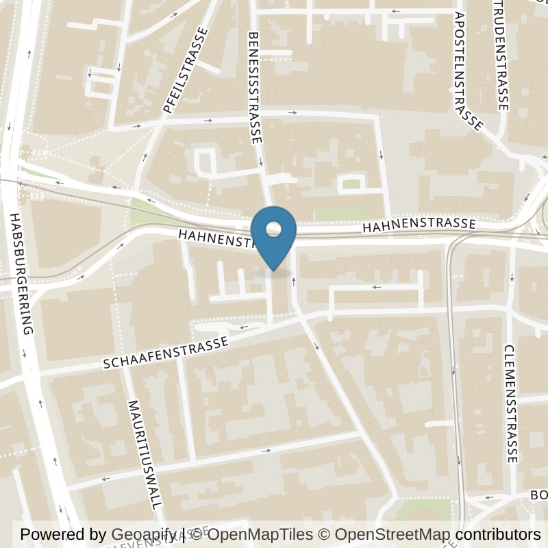 Map: location of terra sports Köln Zentrum in Köln