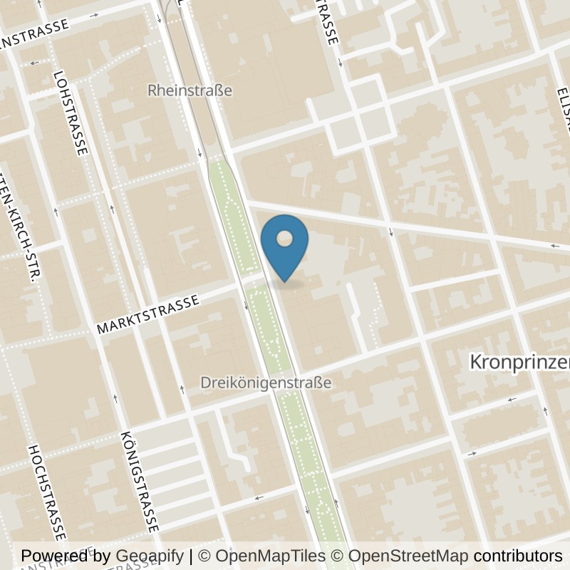 Map: location of terra sports Krefeld in Krefeld