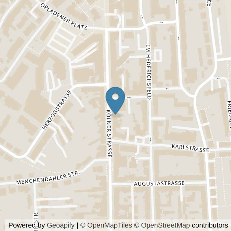 Map: location of terra sports Leverkusen in Leverkusen
