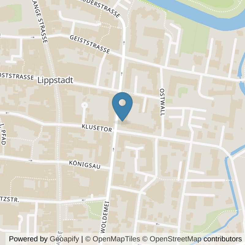 Map: location of terra sports Lippstadt in Lippstadt