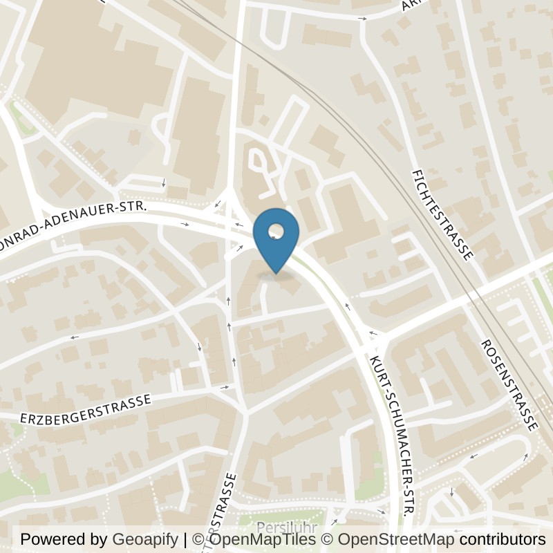 Map: location of terra sports Lünen in Lünen