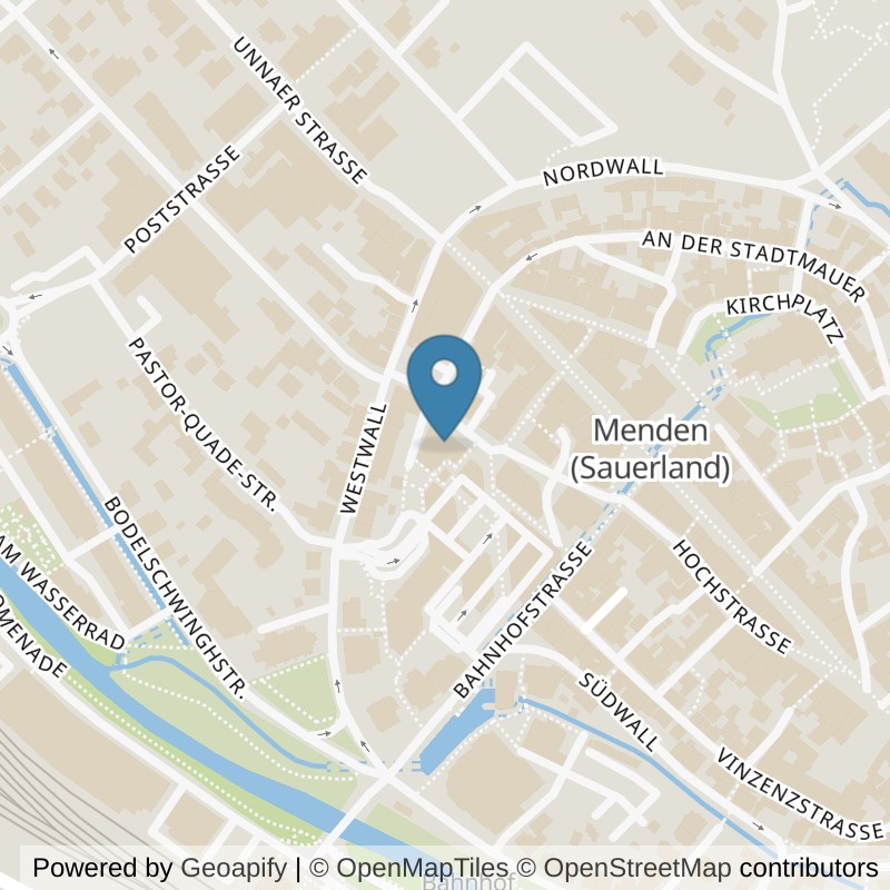 Map: location of terra sports Menden in Menden