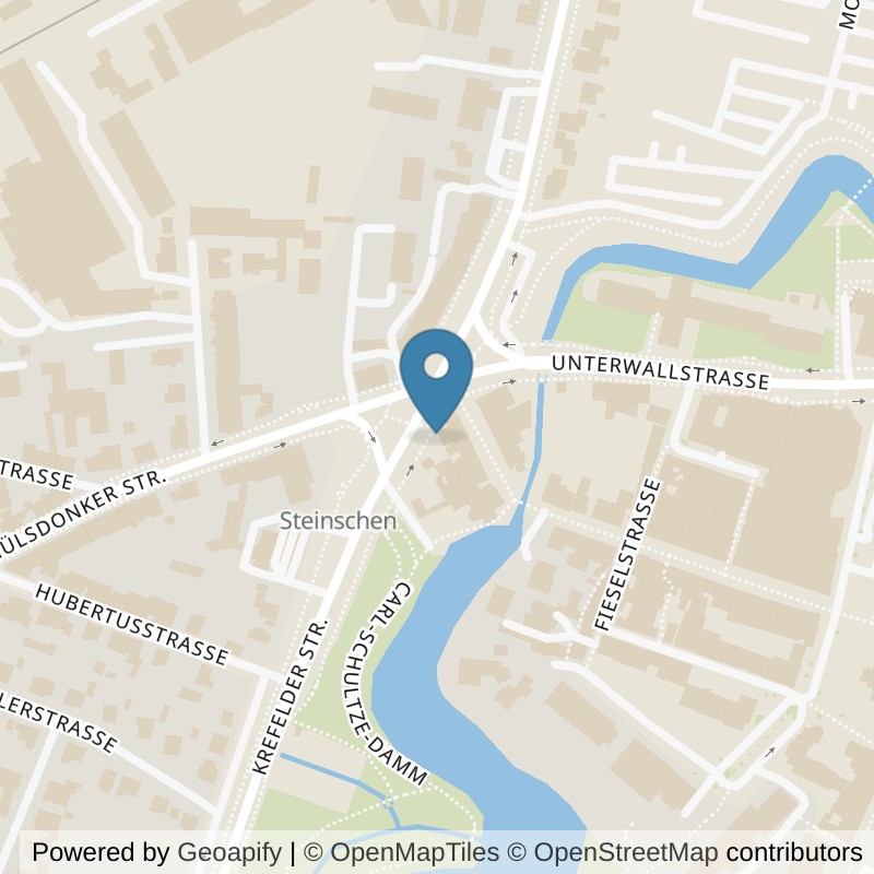 Map: location of terra sports Moers in Moers