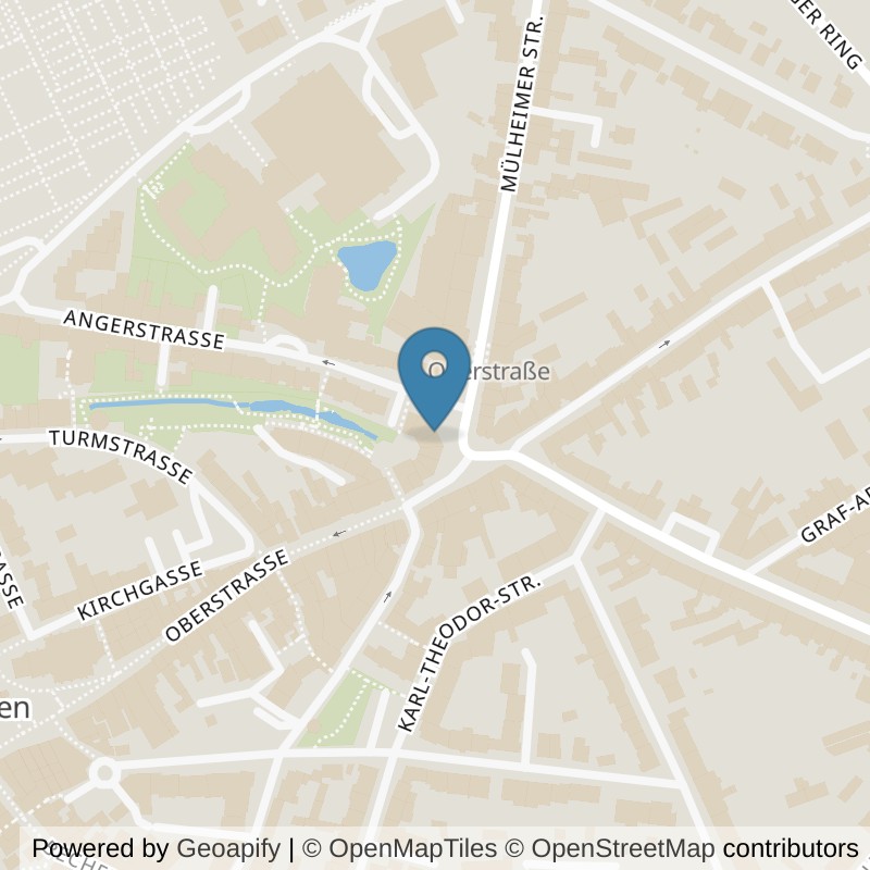 Map: location of terra sports Ratingen in Ratingen