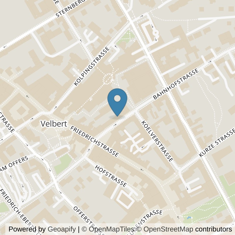 Map: location of terra sports Velbert in Velbert