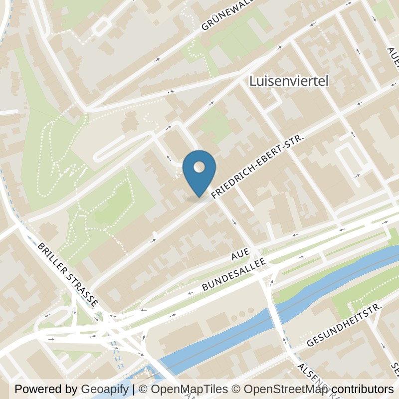 Map: location of terra sports Wuppertal Elberfeld in Wuppertal