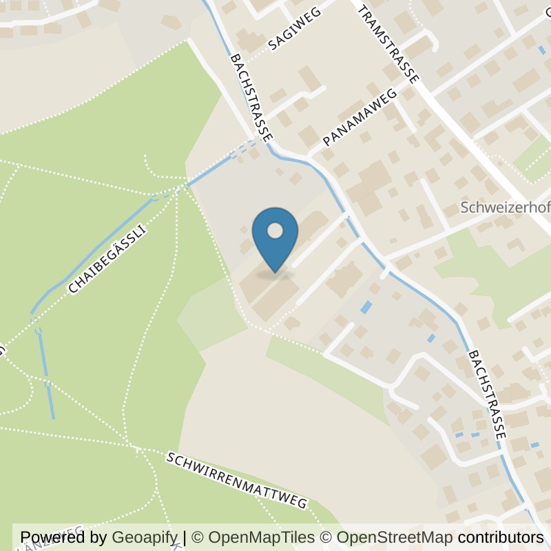 Map: location of The Barbell Loft in Suhr