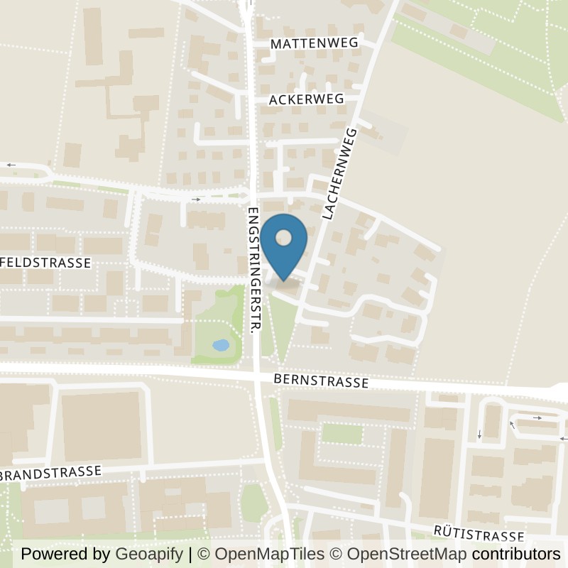 Map: location of The Body Factory - Fitness - Schlieren in Schlieren