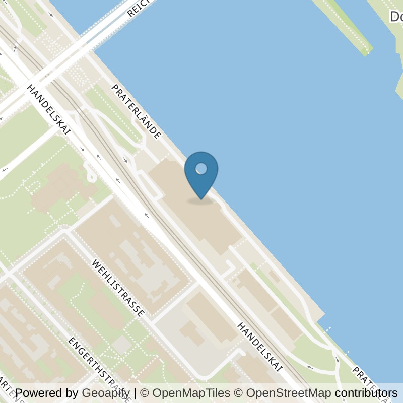 Map: location of The COI Vienna in Wien