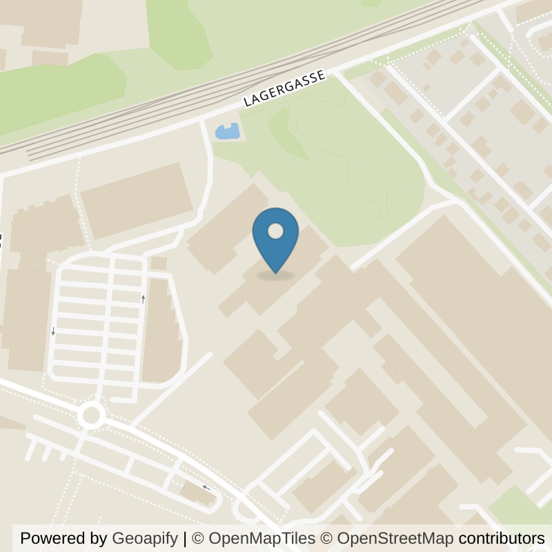 Map: location of The FAST in Wiener Neustadt