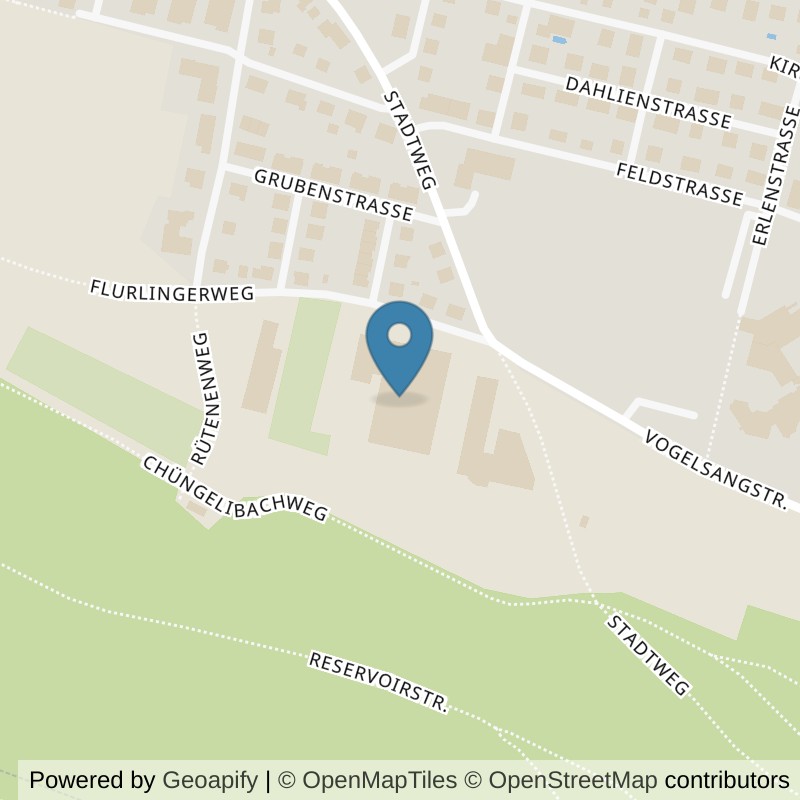 Map: location of The Health Club in Feuerthalen