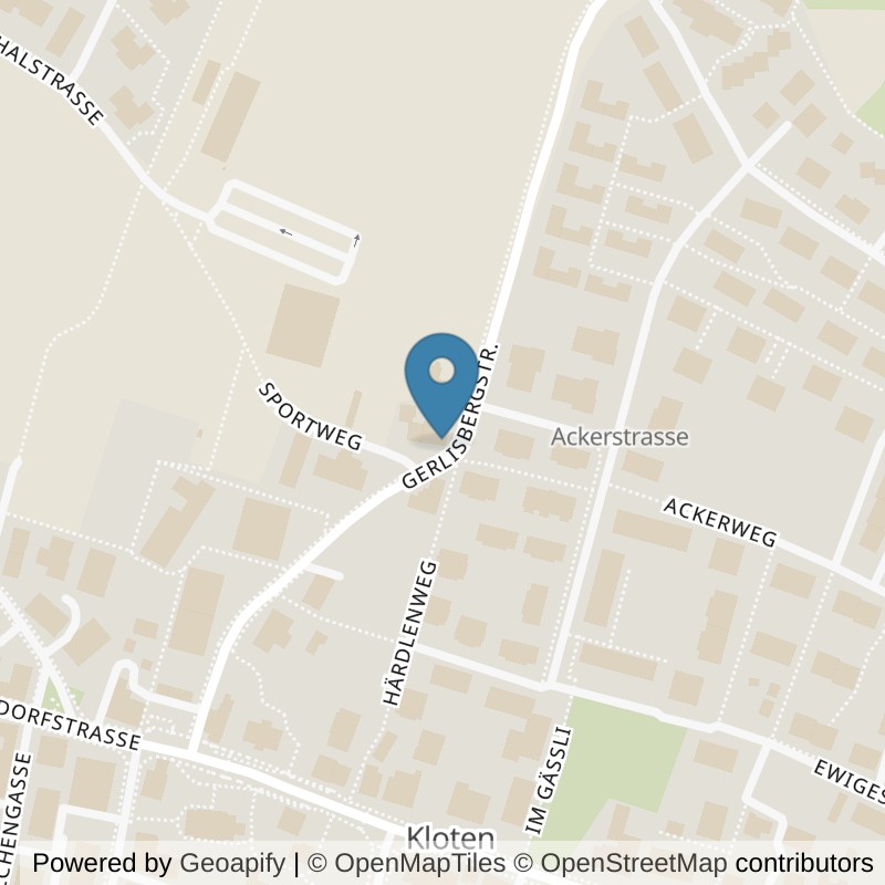 Map: location of Tiziana Petrachi in Kloten