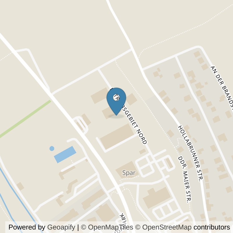 Map: location of TOPBODY Fitnesscenter Großweikersdorf in Großweikersdorf