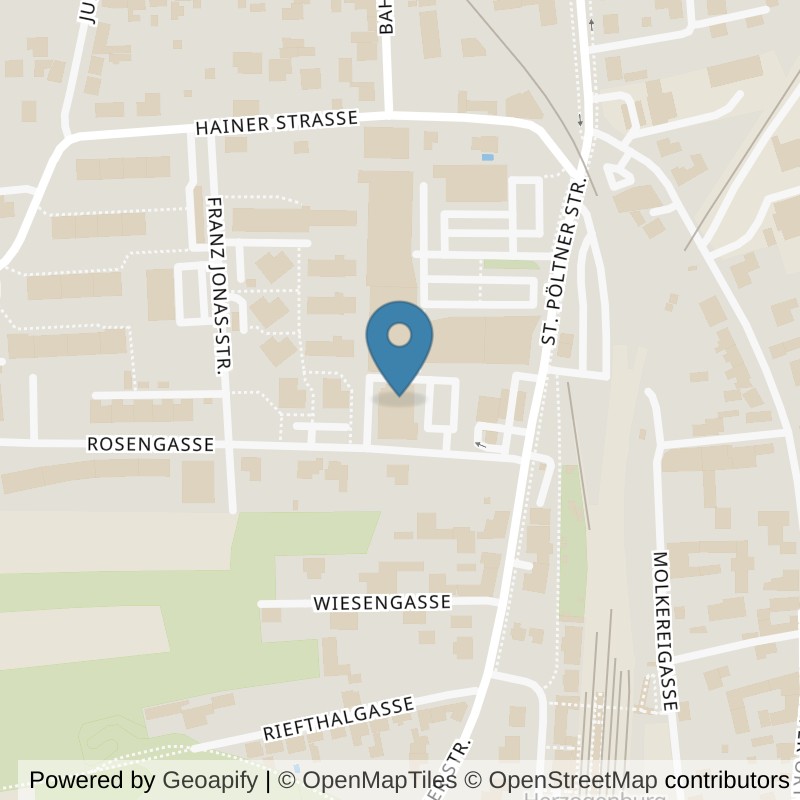 Map: location of Topbody Fitnesscenter Herzogenburg in Herzogenburg