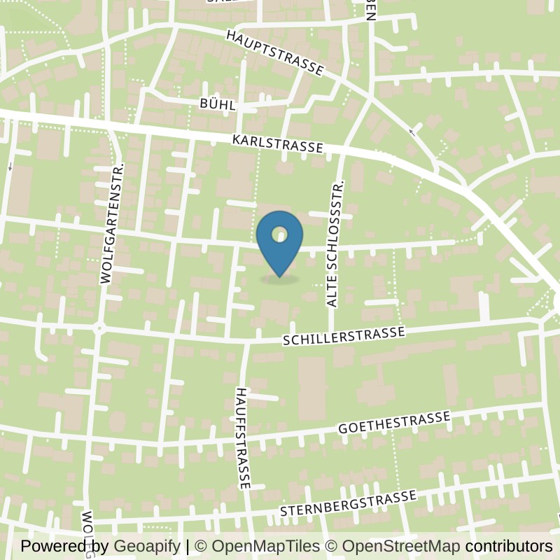 Map: location of TopFit Münsingen in Münsingen