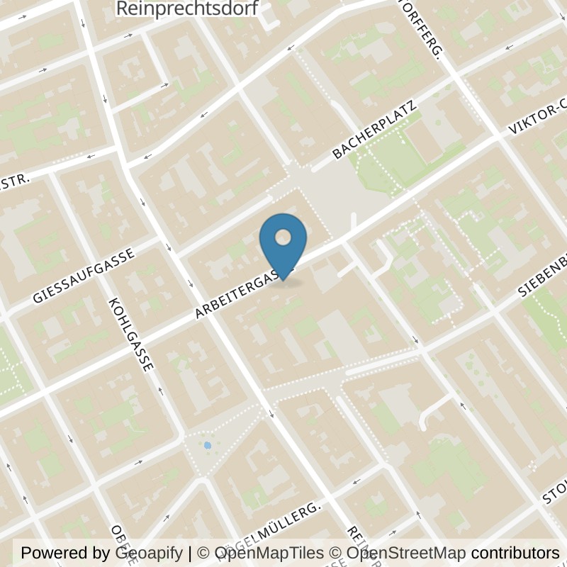 Map: location of TRAINER’S GYM BRICK in Wien