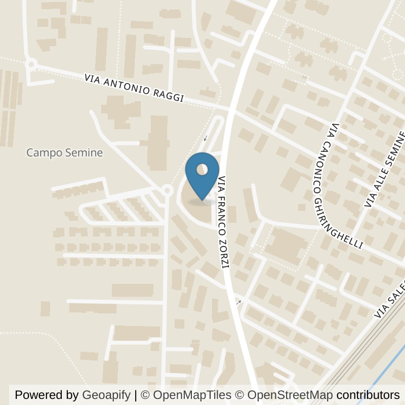 Map: location of Tre Castelli Fitness Center SA in Bellinzona