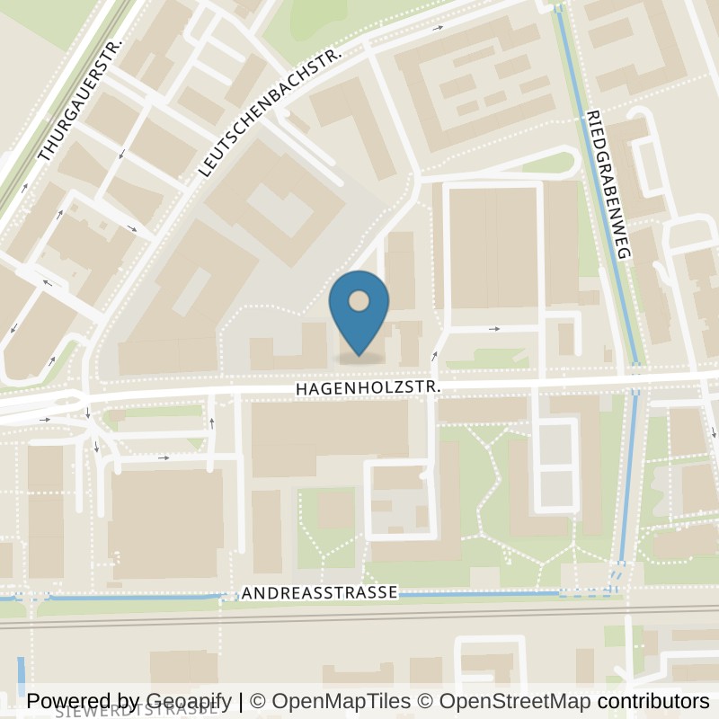 Map: location of TuricumFit GmbH in Zürich