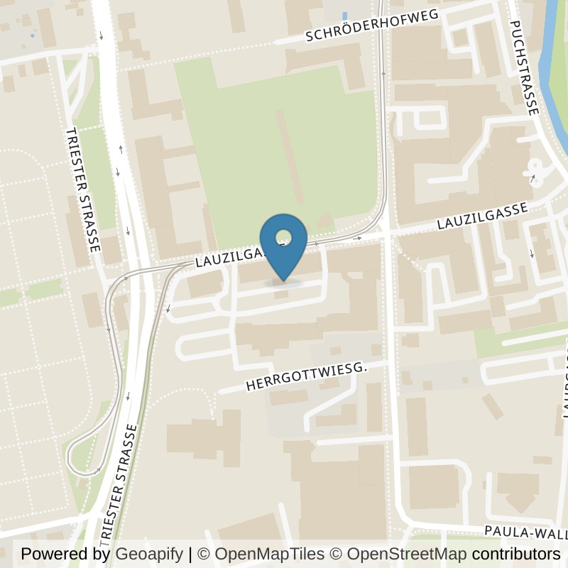 Map: location of Twins Fitness in Graz