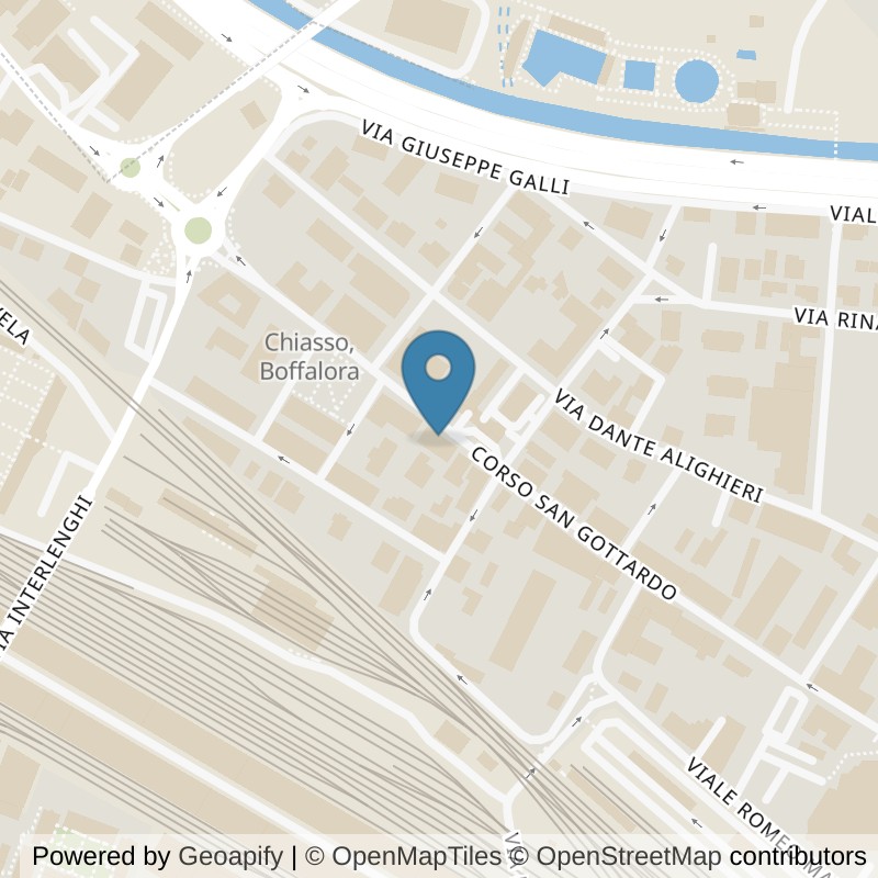 Map: location of Union Fitness Chiasso in Chiasso