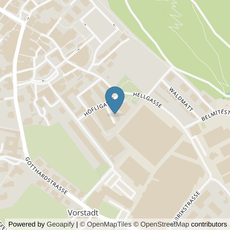 Map: location of update Fitness Altdorf in Altdorf