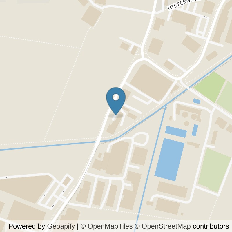 Map: location of update Fitness Arbon in Arbon