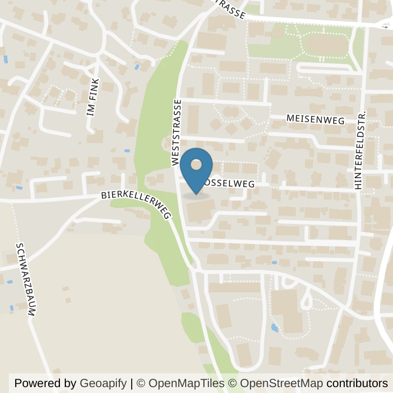 Map: location of update Fitness Laufen BL in Laufen