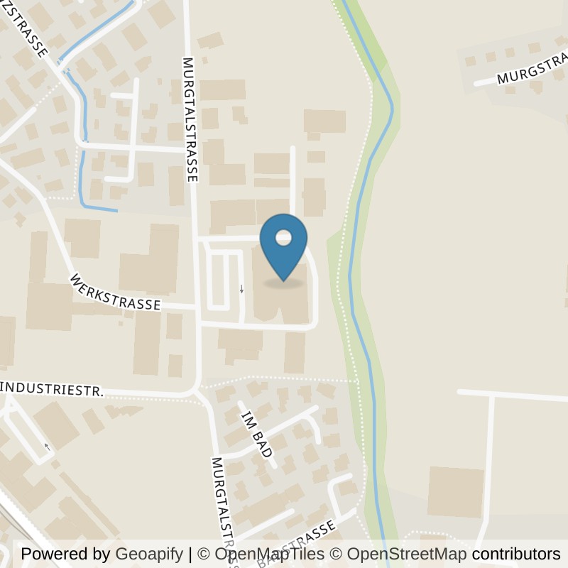 Map: location of update Fitness Münchwilen in Münchwilen