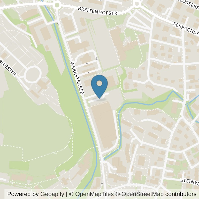 Map: location of update Fitness Rüti ZH in Rüti