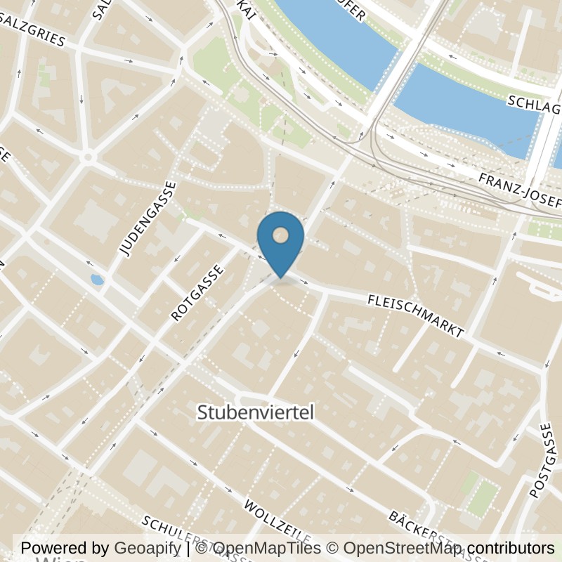 Map: location of Urban Fitness Vienna in Wien