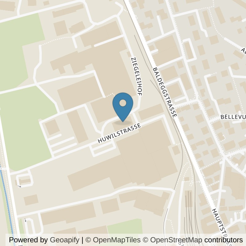 Map: location of URBAN GYM 24/7 in Hochdorf