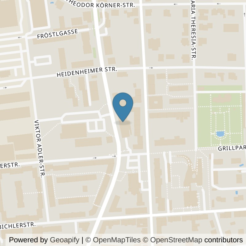 Map: location of URUZ St. Pölten in St. Pölten